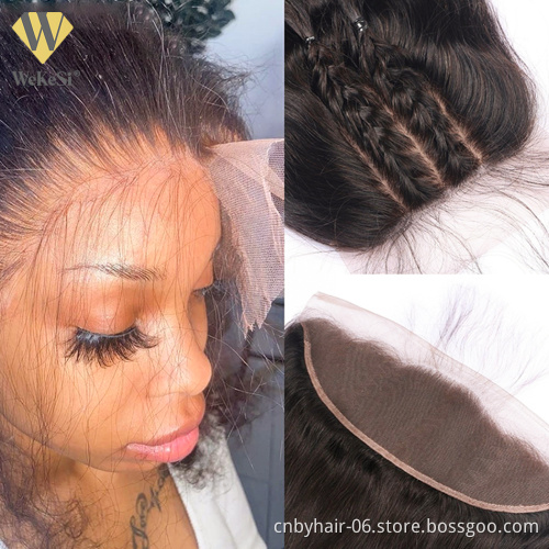 Ear To Ear HD Frontal 13X6,Swiss HD Transparent Lace Frontal Closure, Perruque Top Quality Thin HD 5X5 13X4 13X6 HD Lace Frontal